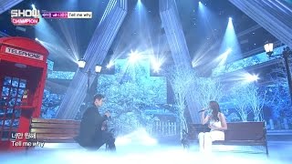 (ShowChampion EP.166) Pea Su Jung with Na Yoon Kwon - Tell me why (배수정 with 나윤권-Tell me why)
