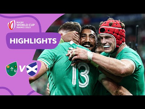 Ireland power past Scotland to quarters | Ireland v Scotland | Rugby World Cup 2023 Highlights