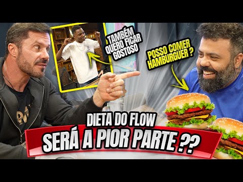 🚨DIETA DO FLOW LIBERADA COM HAMBÚRGUER E CHOCOLATE #EP4