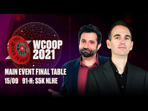 WCOOP 2021  🔴 MAIN EVENT FINAL TABLE!! $1.5 MILLION FOR FIRST! ♠️ PokerStars