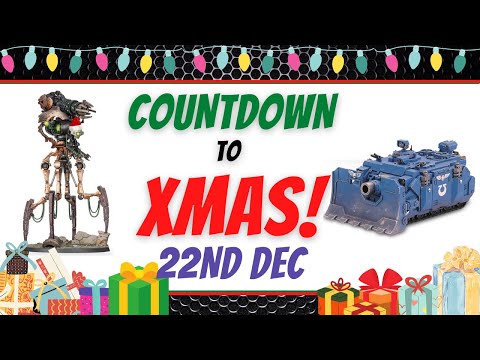 Necron Canoptek Doomstalker Vs Marine Vindicator - Countdown to Xmas - 22th Dec - Warhammer 40k