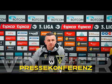 Press conference before SSV Ulm - Alemannia Aachen