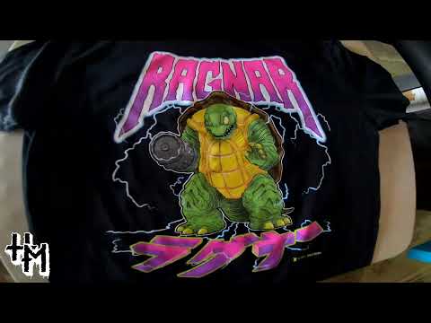 Making of Ragnar T-shirt by Holy Mountain Printing for Last Bastion Studios