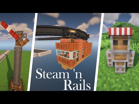 Das ULTIMATIVE ZUG-ADDON für CREATE Minecraft