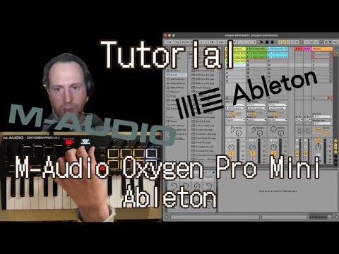 M-AUDIO Oxygen Pro Mini Ableton functions [Tutorial, Live]