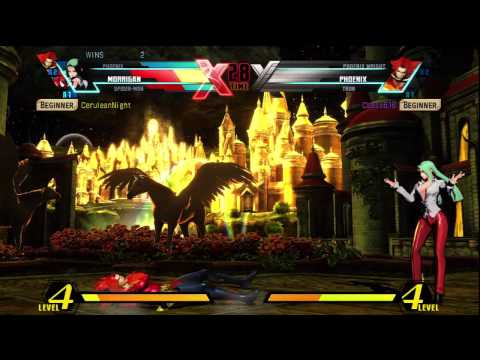 Ultimate Marvel vs Capcom 3 (PS3) -- Non-Ranked Matches 10x Summarized