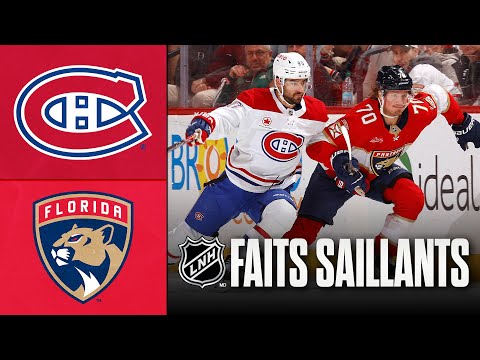 Canadiens vs Panthers 30/12/25 | Faits saillants