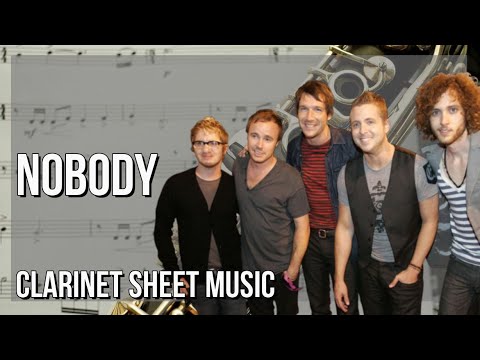 Clarinet Sheet Music: How to play Nobody by OneRepublic