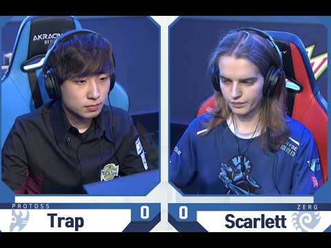 Starcraft 2 SCARLETT vs TRAP ZvP SC 2 Remastered Tournament 2021