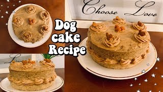 dog birthday cake peanut butter carrot
