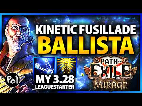 Kinetic Fusillade Ballista Hierophant | My Leaguestarter for 3.28 Mirage | Path of Exile Build Guide