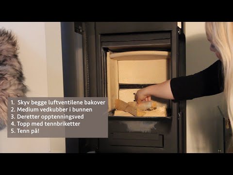 Slik fyrer du med Jøtul F 230 - serien
