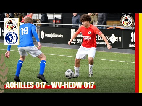 🔴⚔️ Achilles O17 - WV-HEDW O17