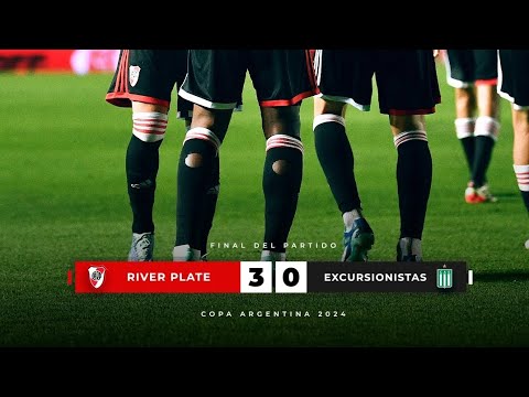 River Plate 3-0 Excursionistas  |Copa Argentina 32avos de final|