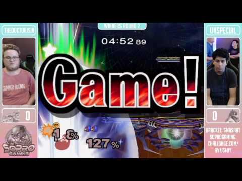 Sopro #50 SSBM - TheDoctorIsIn (Ice Climbers) Vs. Unspecial (Falco) Winners Round 2