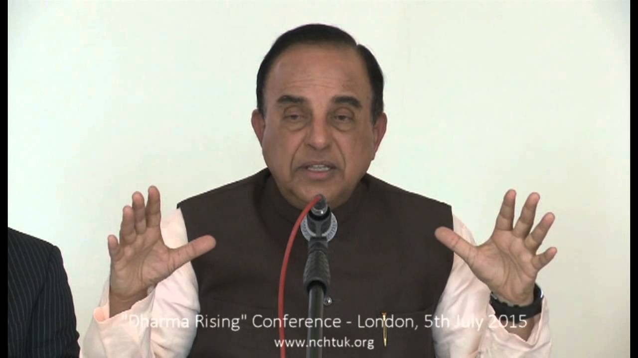 Dr Subramanian Swamy - Dharma Rising London April 2015