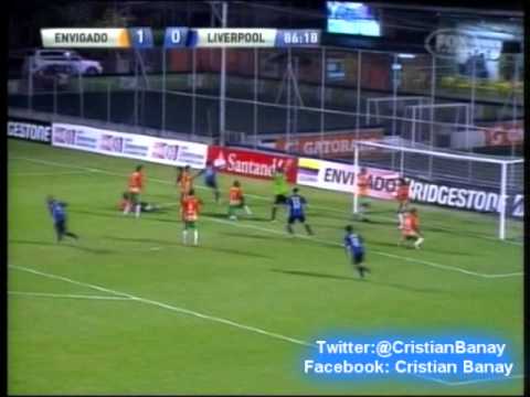 Envigado 1 Liverpool 1 (Audio Radio Espectador) Copa Sudamericana 2012 Los goles (28/8/2012)