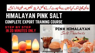 2023 24 Create Unlimited Income Exporting Pink Himalayan Salt