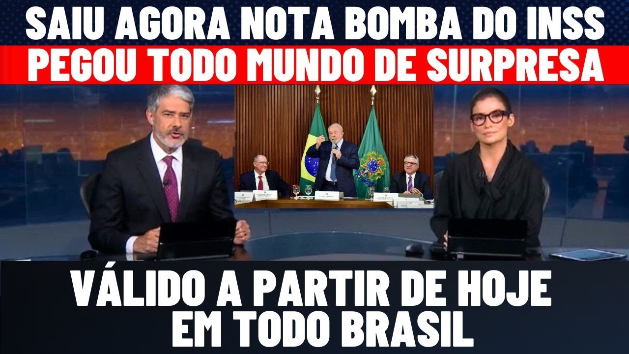 NOVA MEDIDA SAIU NESTA QUARTA-FEIRA, COMUNICADO IMPORTANTE PARA OS BENEFICIARIOS DO INSS