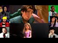 When the Rizz did not work on Rapunzel | Tangled : 2010 | Reaction Mashup | #rapunzel #tangled