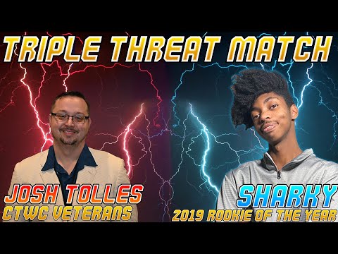 5-time CTWC Quarter Finalist vs Rookie of The YEAR! Josh Tolles VS Sharky! Triple Threat: Match 1