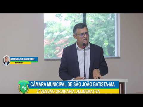 CÂMARA MUNICIPAL DE SÃO JOÃO BATISTA-MA.