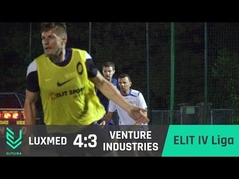 LUXMED 4:3 VENTURE INDUSTRIES - ELIT IV Liga [WIOSNA 2018]