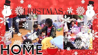 KIDS OPENING THEIR GIFTS AT HOME | CHRISTMAS AT HOME