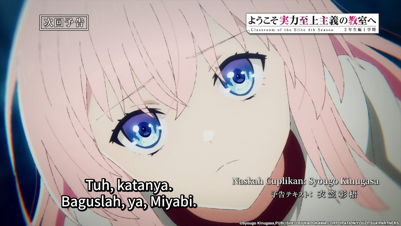 (Ayanokouji bikin ngiri) Pratinjau Classroom of the Elite S4 Eps 15
