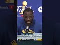 Draymond Green on CLOSING out Celtics in Game 2 #shorts