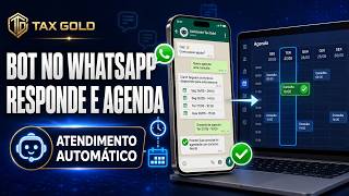 Bot no WhatsApp que responde e agenda consultas automaticamente — Tax Gold
