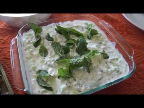 PERSIAN CUCUMBER YOGURT Recipe - Maast-o Khiar - TheCoolKitchen