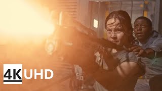 Alien Romulus 2024 | Zero gravity- part 1 | Action scene | 4K UHD