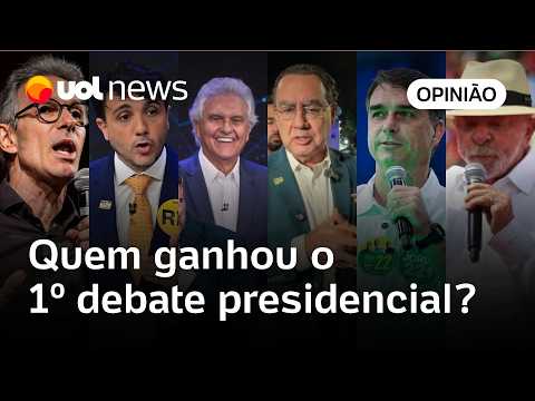 Eleições 2026: Quem ganhou 1º debate presidencial? Josias, Thais Bilenky e Alexandre Borges debatem