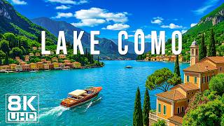 Lake Como 8K UHD– From Bellagio to Varenna | Italian Paradise