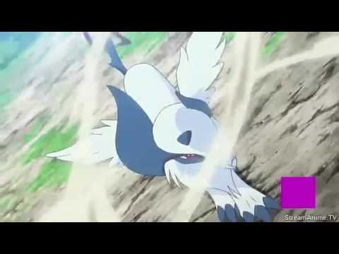 Pokemon X Y special Mega Act 1Absol Evolve into Mega Absol HD 1080p Youtube