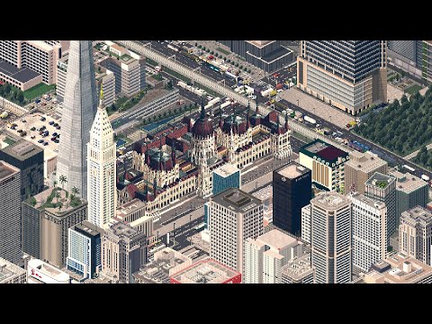 I selected the Big Map to build this city in TheoTown