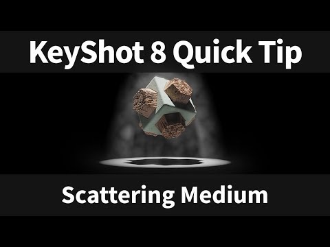 KeyShot 8 Quick Tip: Scattering