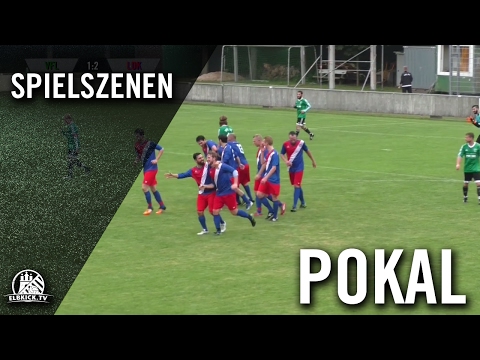 VfL 93 Hamburg - Eintracht Lokstedt (1. Runde, Pokal der 1. Herren 2016/2017) - Spielszenen