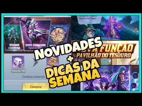 Novo Personagem, Cosmo Eventos, Modo de Jogo + Dicas nas Novidades da Semana em SSA