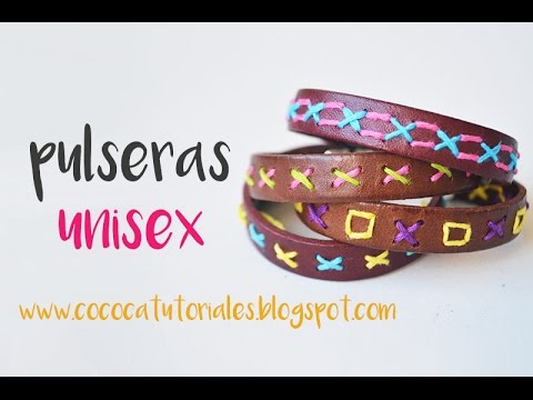 5 ideas para hacer pulseras de cuero fáciles