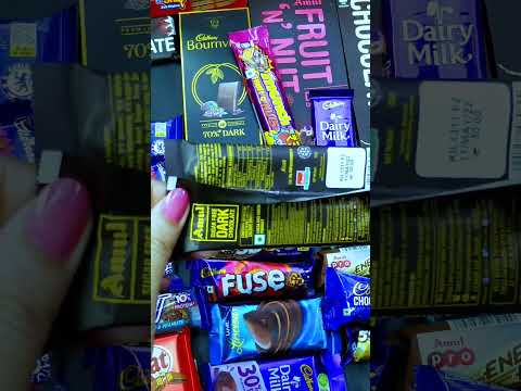 Amul 🥰sugar free dark chocolate🍫unboxing😋#lotsofchocolates#darkchocolate#trending#shorts #amul#viral