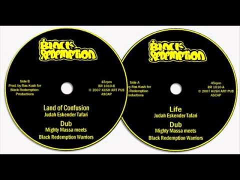 JUDAH ESKENDER TAFARI - LIFE + DUB - BLACK REDEMPTION 10"