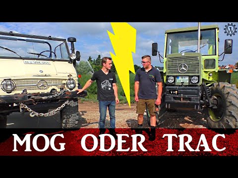 Falsche Farbe? Ja - aber Ur-MB-trac! | Unimog 403 VS 65/70 MB-trac Vergleich/Vorstellung