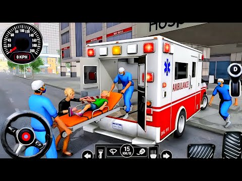 Ambulance Rescue City Driving 3D - 911 Rescue Emargency Van Simulator - Android Gameplay part-7