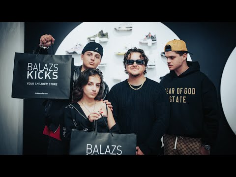 THESHOWK SNEAKER TOUR WITH BALAZS KICKS