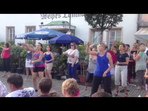 Flashmob Marktplatzfest Pegnitz 20.07.2013