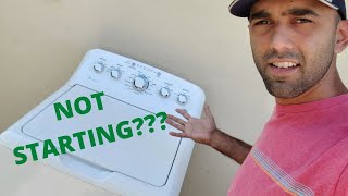 Fixing a GE Washer That Will Not Start: Lid Lock Replacement