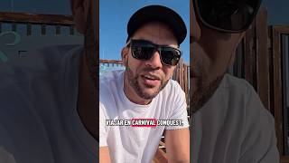 Parte de nuestra experiencia en @Carnival Conquest #youtubeshorts #cruise #travelvlog #review
