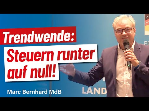 Steuern runter - es geht wenn man nur will❗